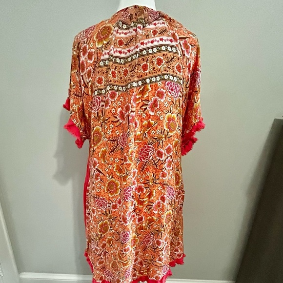 Umgee Boho Dress with Vibrant Colors - Picture 2 of 5